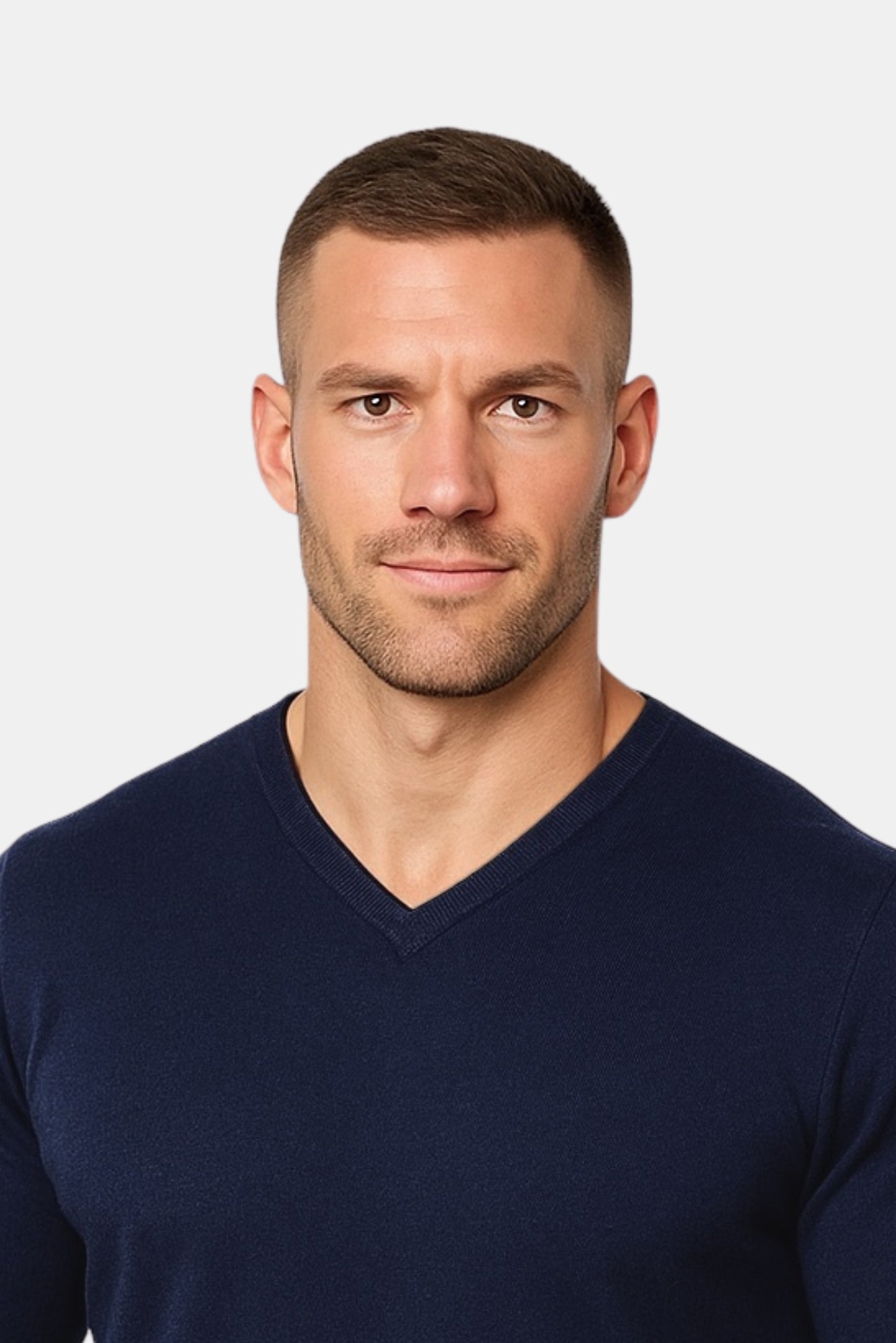 SERANZA V-HALS SWEATER - ROYAL BLUE